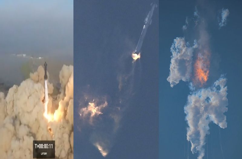 elon musks starship exploded within minutes after launch