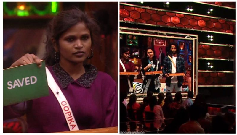 bigg boss malayalam season 5 gopika  eliminated from bigg boss house vvk