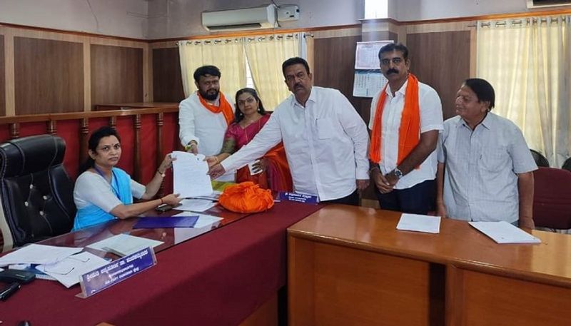 Nomination by 6 BJP Candidates for Two Constituencies in Gadag District grg