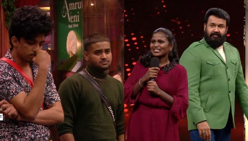 gopika gopi says good bye to fellow contestants in front of mohanlal nsn