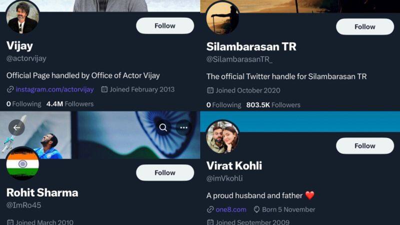 MK Stalin vijay rajinikanth ms dhoni and many celebrities losing blue tick in twitter