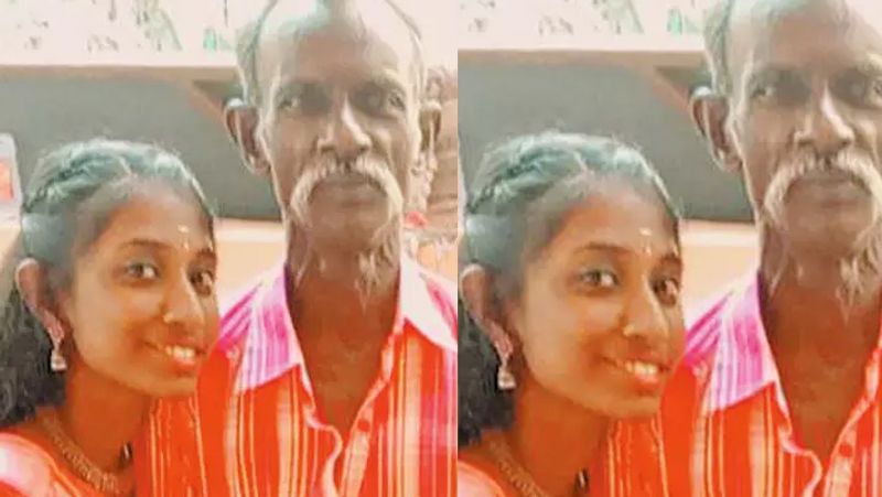 student who wrote her 10th class exam despite her father death