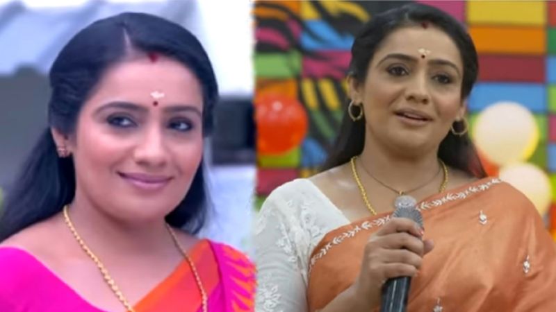 sumithra become viral get popularity kudumbavilakku serial review vvk