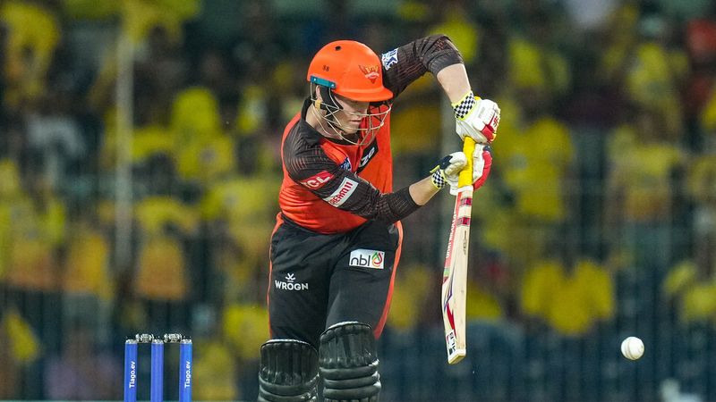 IPL 2023:Sunrisers Hyderbad loss Harry Brook in powerplay against Chennai Super Kings gkc