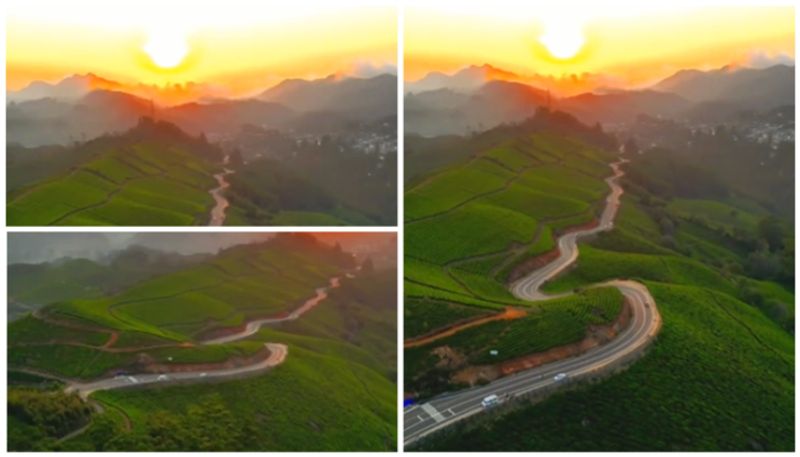 Netizens are amazed by the beautiful sight of Munnar bkg