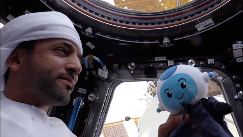 UAE astronaut sends Eid greeting from space, video goes viral