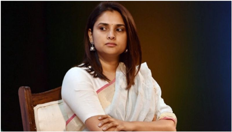 Former MP Ramya Objects to the Congress Manifesto Ban Bajrang Dal grg