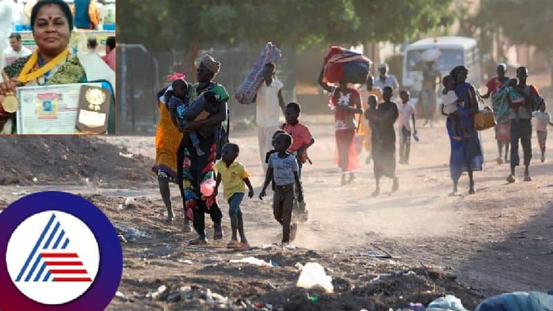 Sudan violence: Mahila Shakti Shiromani Awardee Kumuda pleads for protection of daughter rav