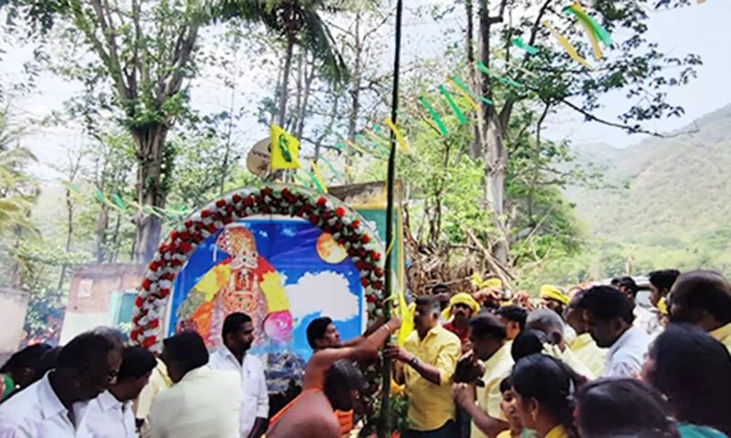 Mangaladevi Kannagi temple chitra pournami festival large number of devotees participated Rya