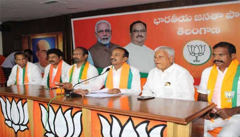 ఇప్పటికే 100 సార్లు చెప్పా.. పార్టీ మారేది లేదు , త్వరలోనే బీజేపీ మేనిఫెస్టో : ఈటల రాజేందర్