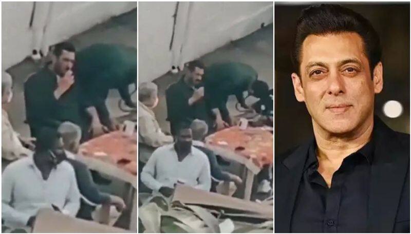 Salman Khan SMOKING a cigarette on the sets of Tiger 3 video goes viral sgk