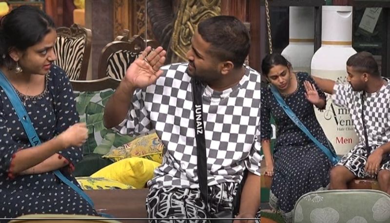 lechu against junaiz in bigg boss malayalam season 5 nrn