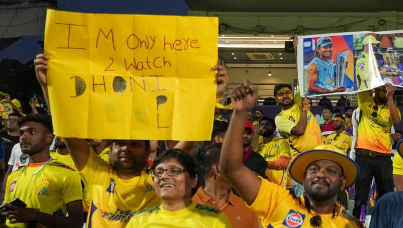 IPL 2023, Kolkata Knight Riders vs Chennai Super Kings: Did Eden Gardens and Kolkata give MS Dhoni farewell during CSK conquest over KKR?-ayh