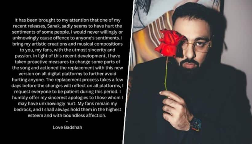 Badshah apologises for ‘Sanak’, says will change it after backlash over ‘objectionable’ lyrics on Shiva