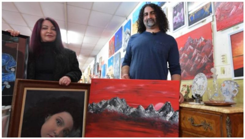 Bin Laden s son Omer bin laden held a painting exhibition in France bkg