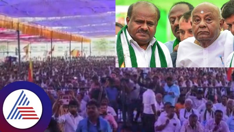 HD Kumaraswamy should be CM A solution to farmers' problems says HDD at uttarakannada rav