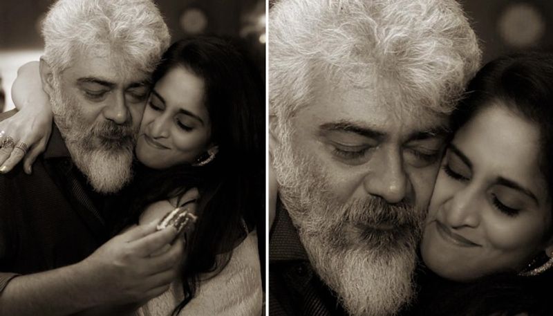 Ajithkumar and his wife Shalini celebrate their 25th Love Anniversary gan