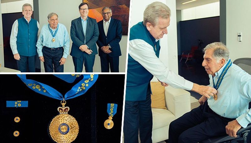 Titan of biz Ratan Tata receives Australia Highest Civil Honour See viral photos gcw