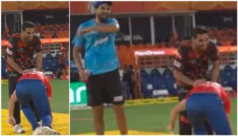 warner and  Bhuvneshwar Kumar close relation watch video btb