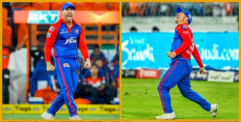 Watch David Warners winning celebration after DC beat Hyderabad in IPL 2023 gkc