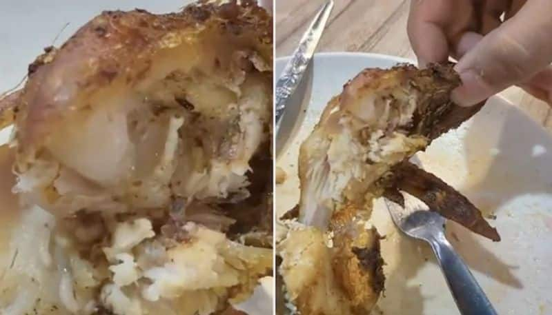 customer found maggots inside fried chicken the video goes viral hyp