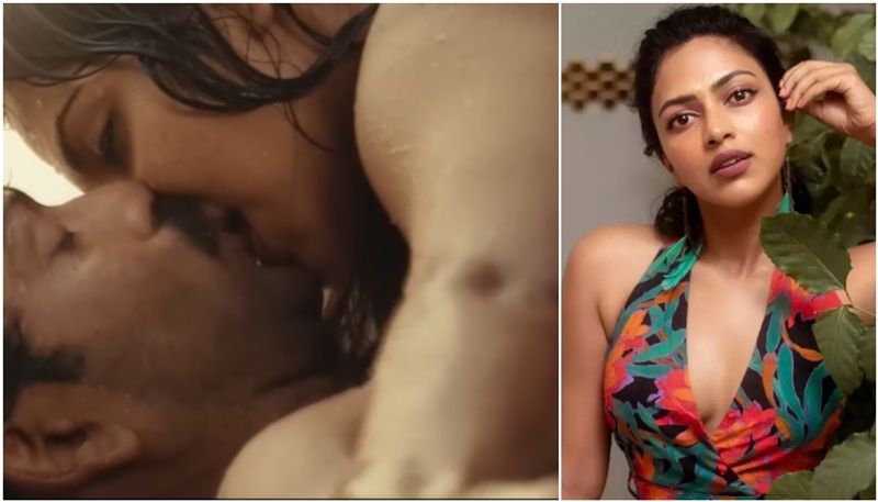 Amala Paul reacts about viral Lip Lock Scene with Prithviraj in Aadu Jeevitham sgk