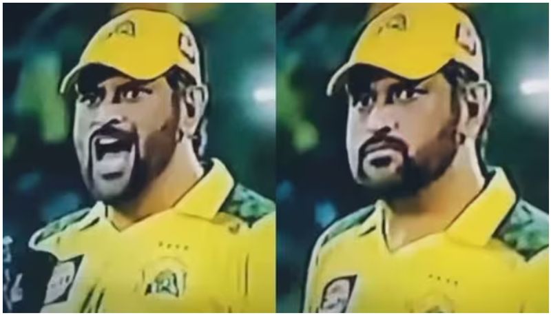 Unseen footage of MS Dhoni losing his cool in ipl watch video btb