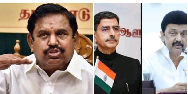 The visit of Governor Ravi, Chief Minister Stalin and Edappadi Palanisami to Delhi has created a stir