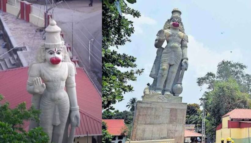 PM Modi unveils Kerala's tallest Hanuman statue of 55 ft in Sree Seetharamaswamy Temple