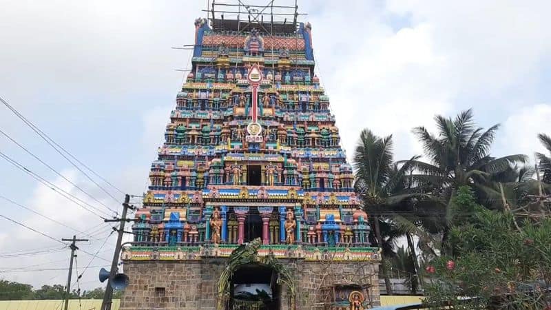 700 years old murugan temple kumbabishekam held well today in mayiladuthurai