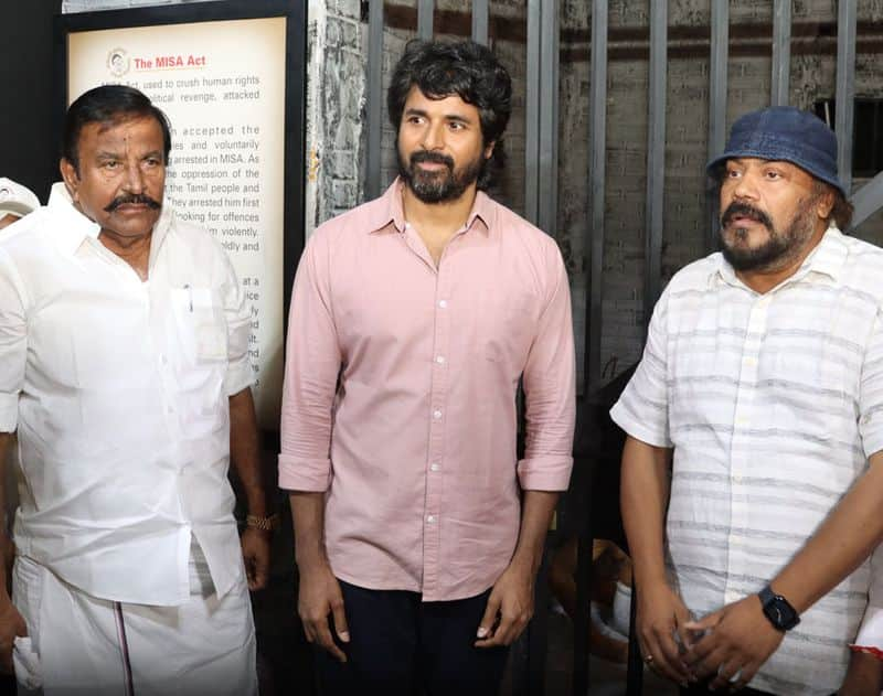 sivakarthikeyan talks about clash with rajinikanth during CM Stalin Photo exhibition visit 