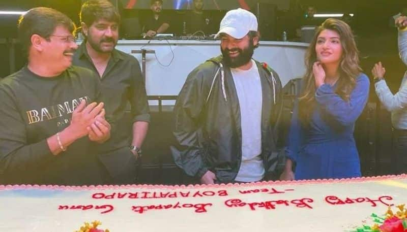 Ram Pothineni Sreeleela at Director Boyapati Srinu Birthday Celebrations NSK