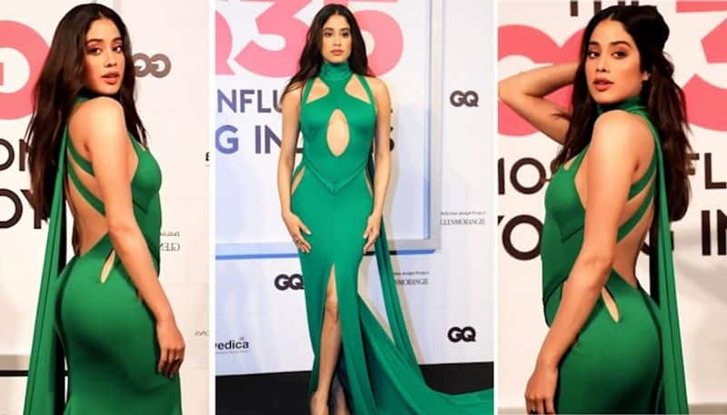 Janhvi Kapoor HOT, SEXY photos: Actress flaunts her voluptuous body in BOLD body-hugging green gown (WATCH) RBA