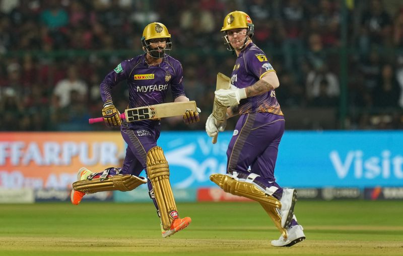 IPL 2023 RCB vs KKR Kolkata Knight Riders batter Jason Roy fined 10 percentage of match fees for Code of Conduct breach jje