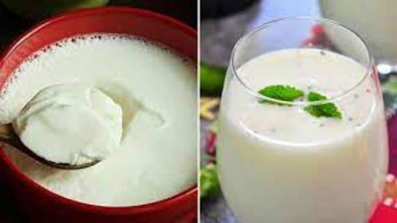 Comparison of Curd and Butter Milk in Tamil 