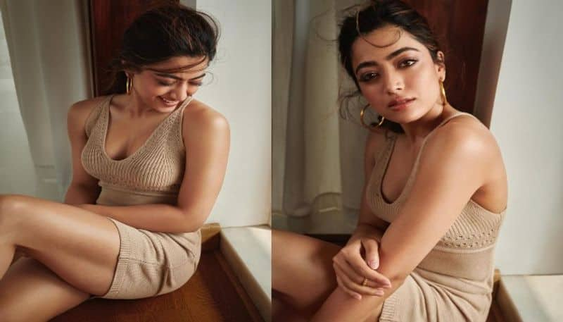 Actress Rashmika Mandanna Stunning in trendy outfit NSK