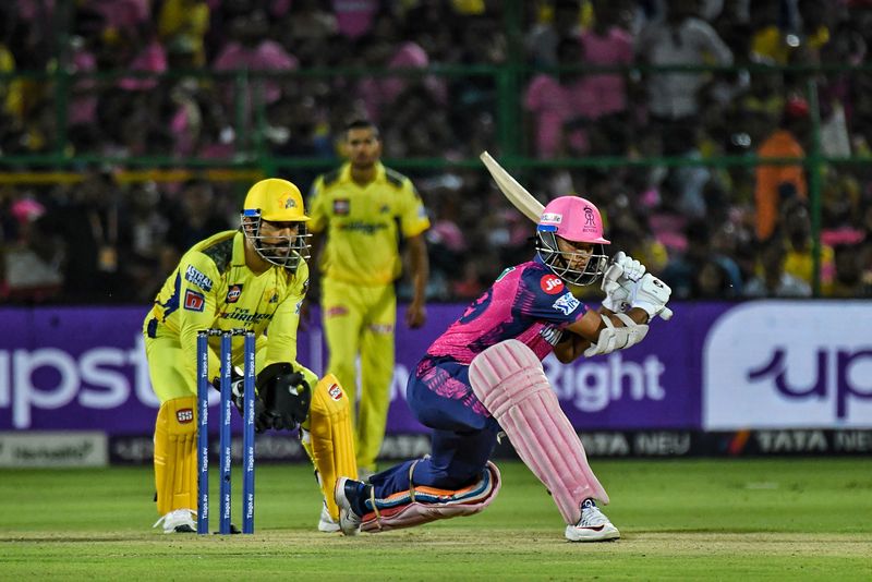 IPL 2023 Rajasthan Royals scores 202 Vs Chennai Super Kings Yashasvi Jaiswal Dhruv Jurel Shines san