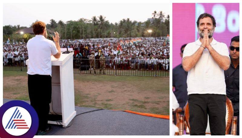 Rahul Gandhi announced free travel for women in public transport buses across Karnataka  gow