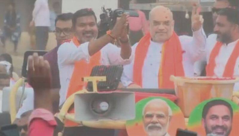 Amit Shah election campaign in davanagere nbn