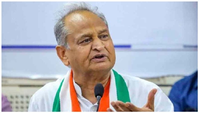 bjp files money laundering complaint against ashok gehlot and his son ash