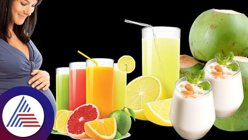 Healthy and refreshing drinks for pregnant women in summer