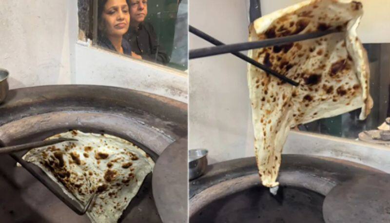 Biggest Butter Naan video goes viral azn 