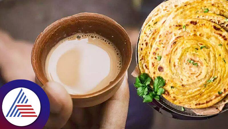 What happens when you eat paratha with Tea 