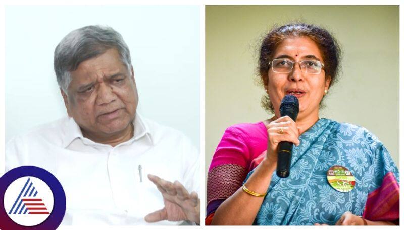 Jagadish Shettar blames B L Santhosh reason denied BJP ticket to Tejaswini Ananth Kumar gow