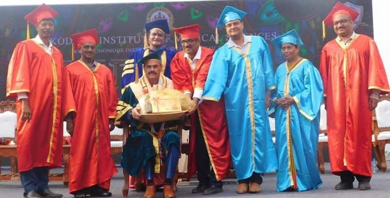 Graduation to 150 students at Kodagu Institute of Medical Sciences gvd