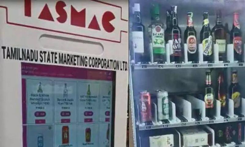 liquor atm has been introduced in chennai by tasmac