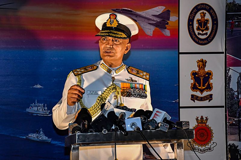 Indian making all efforts to help ex-servicemen sentenced to death in Qatar: Indian Navy chief Admiral R. Hari Kumar RMA