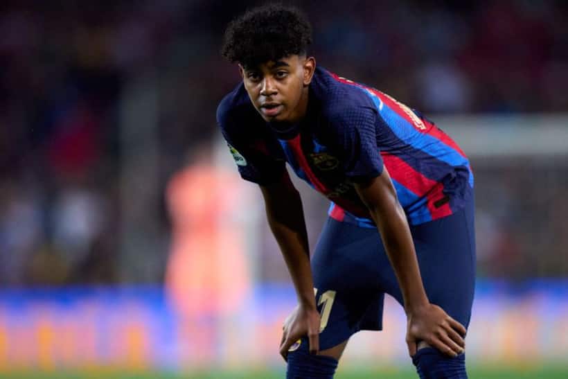 Barcelona boy genius Lamine Yamal's stunning goal in friendly sets internet on fire (WATCH)