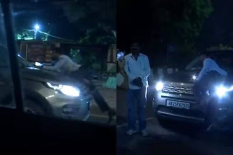 Road Rage On Cam: Man Dragged on Car's Bonnet For 3 Km in Delhi, Rescued After PCR Chase