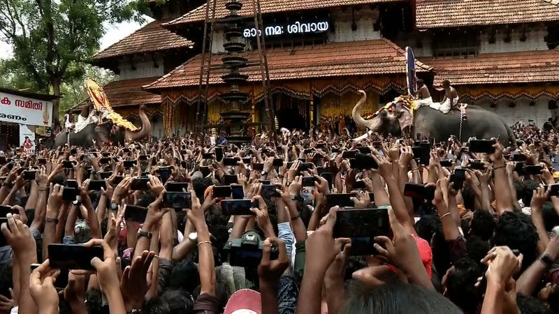 alcometer test compulsory for thrissur pooram safety of elephants  